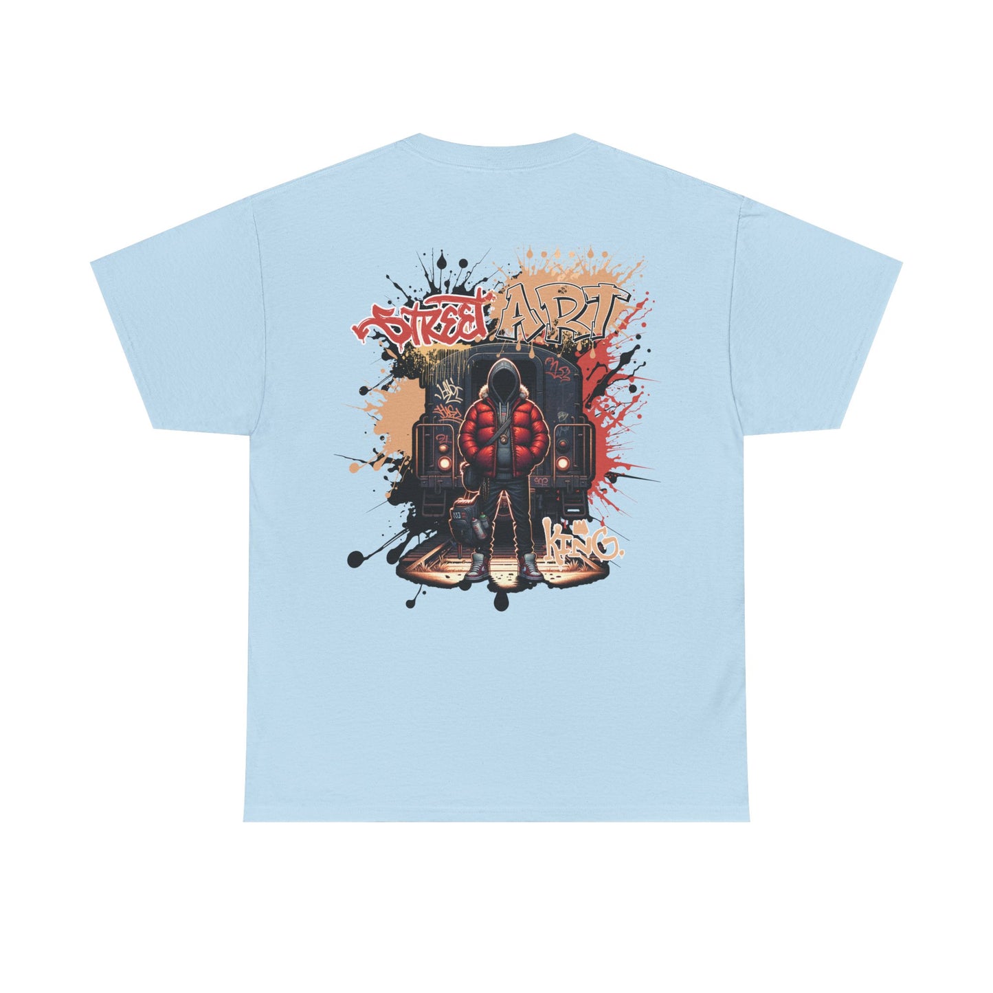 Urban Street Art Tee, Graphic T-Shirt, Casual Wear, Artistic Gift, Street Style Top, Hip-Hop Fashion Shirt Unisex - Graffiti