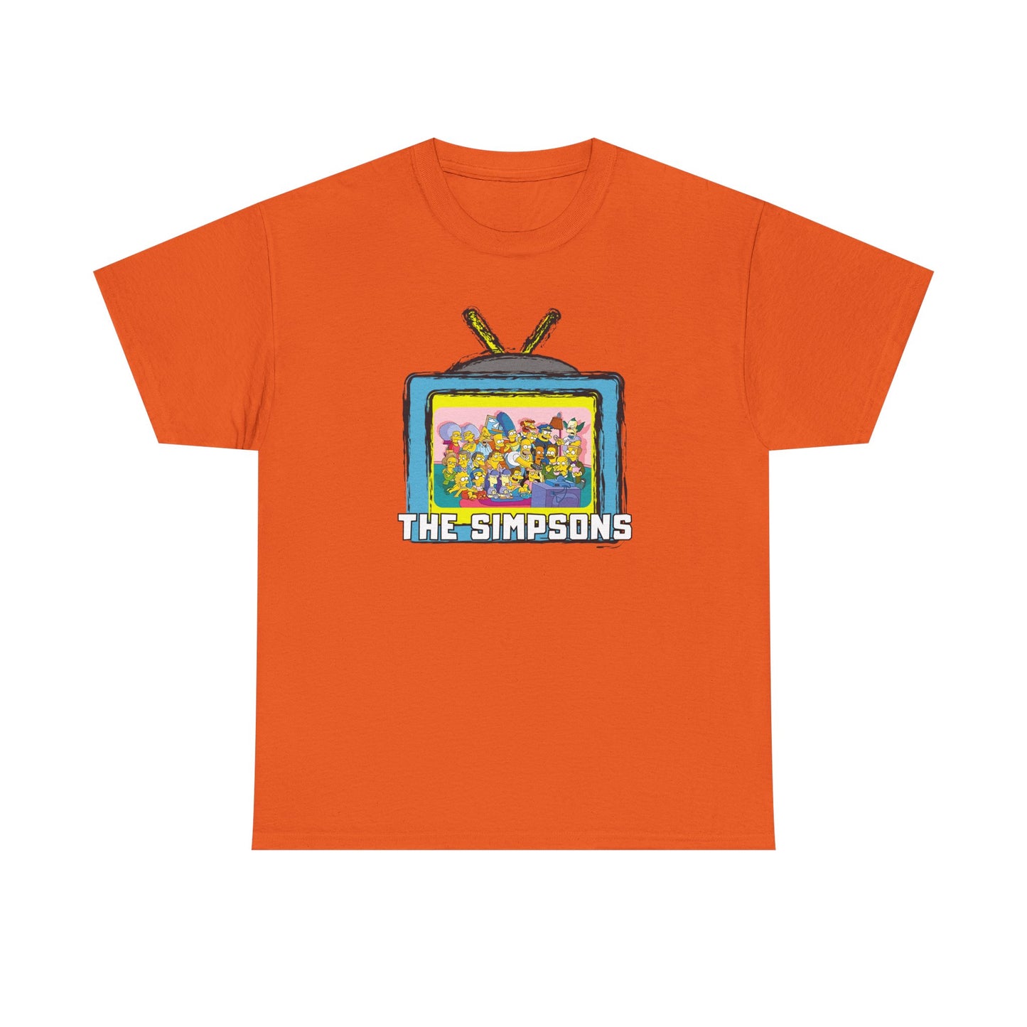 The Simpsons Unisex Heavy Cotton Shirt