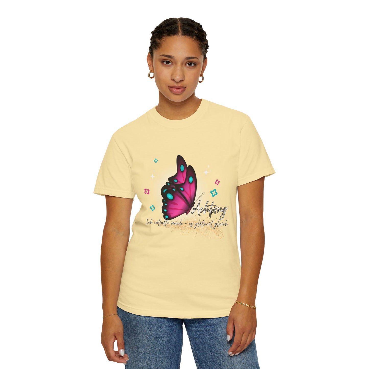 Achtung ich glitzere gleich... T shirt