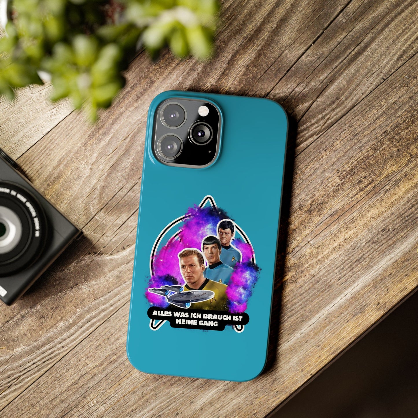 Handyhülle - Star trek Slim Phone Cases "Alles was ich brauch ist meine Gang", Star Trek