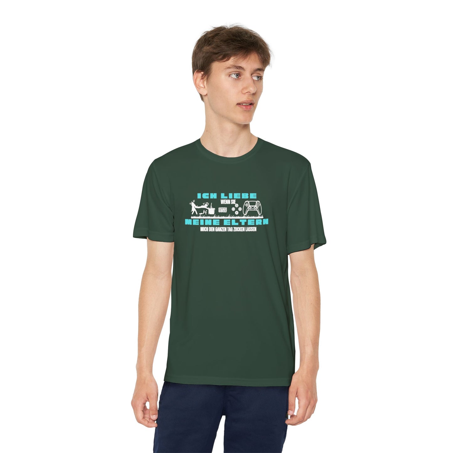 I love my parents - if I can play games all day... Fun Shirt
