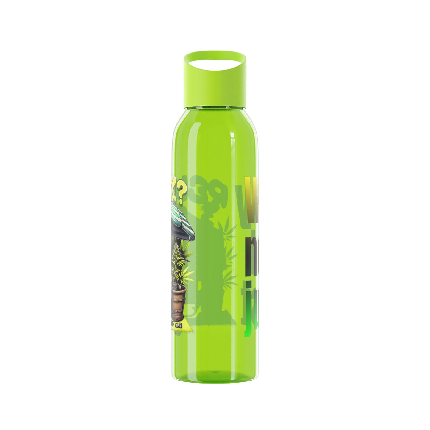 Chic Water Bottle -Wasserflasche Why not just relax