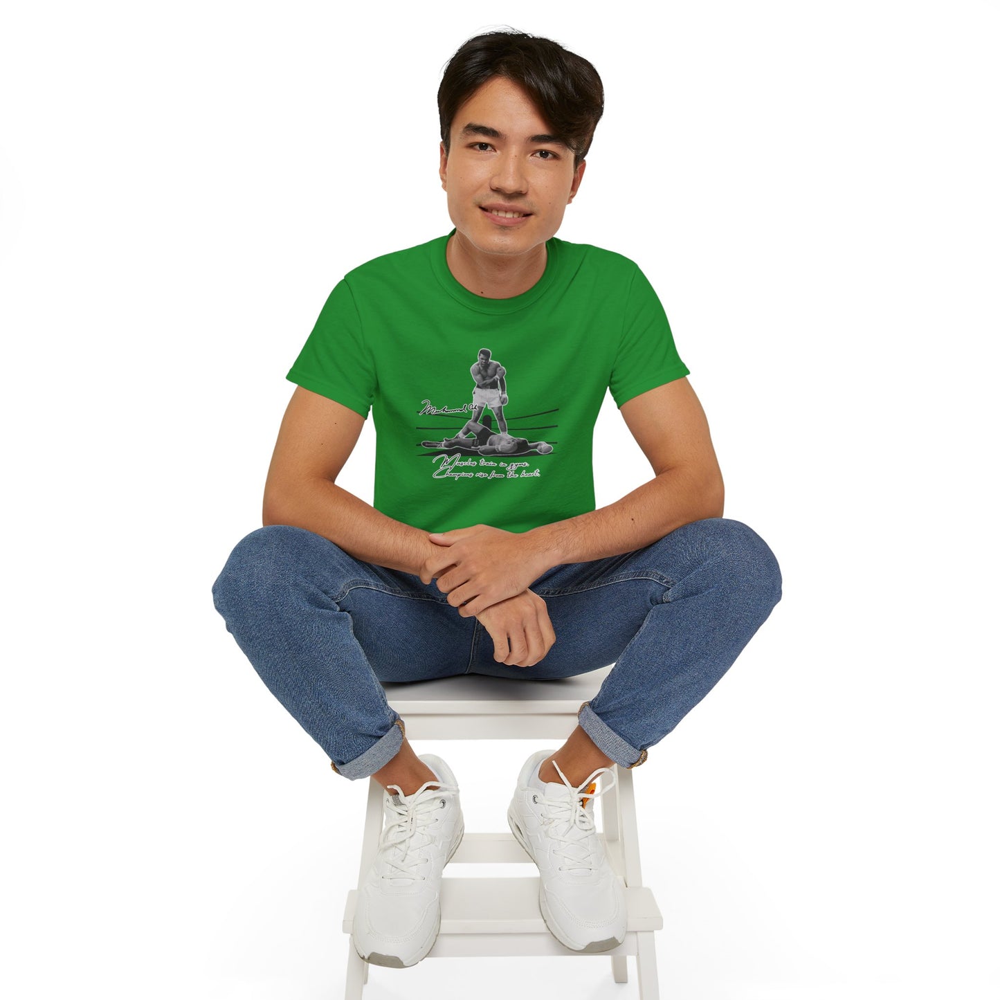 Inspirational Muhammad Ali Quote Tee - Unisex Ultra Cotton Shirt