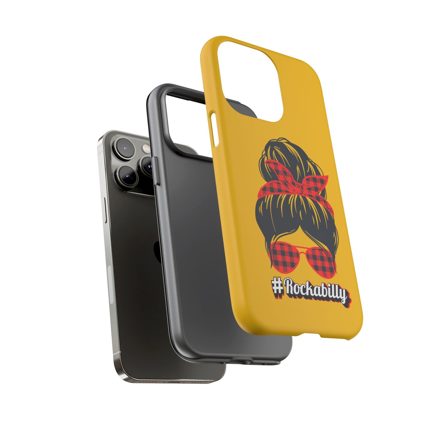 Handyhülle Rockabilly Phone Case, Vintage Scooter Design, Retro Style Cover