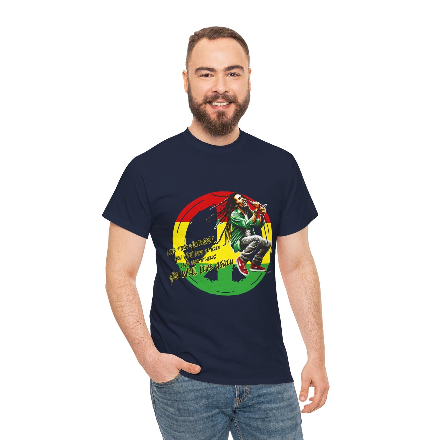 B o b M a r l e y Unisex T shirt - Raggae