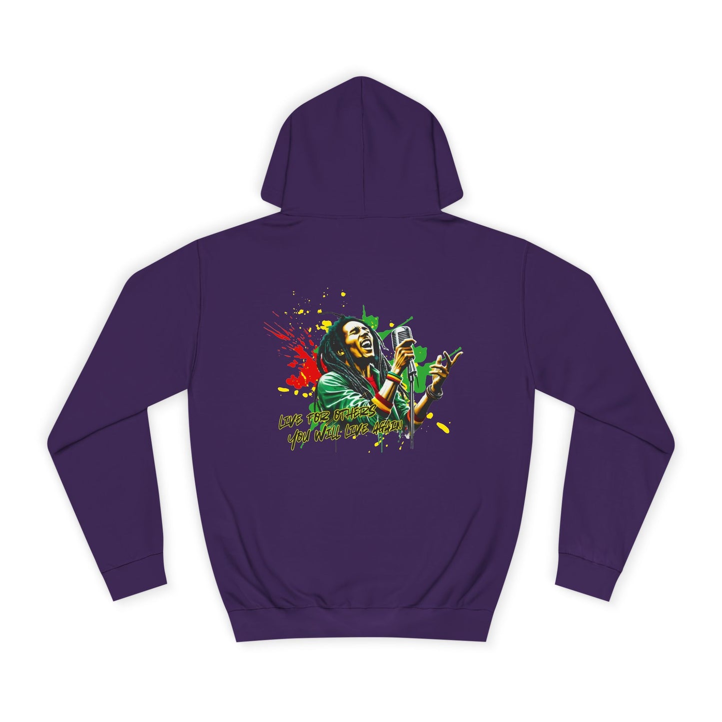 Live for others B o b M a r l e y Hoodie