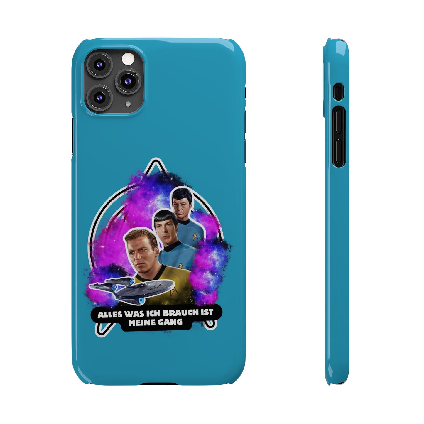 Handyhülle - Star trek Slim Phone Cases "Alles was ich brauch ist meine Gang", Star Trek