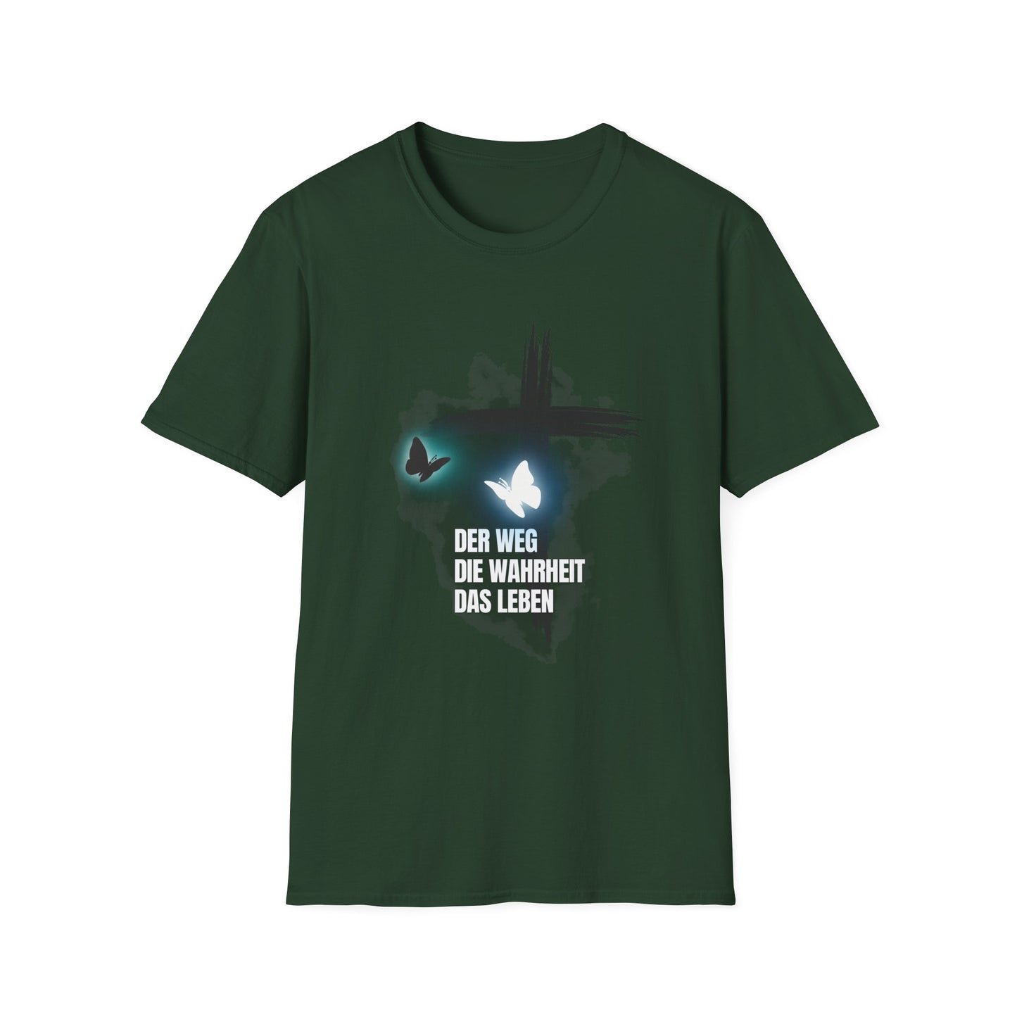 Faith-Inspired Unisex Softstyle T-Shirt – Spiritual, Jesus, Christian,