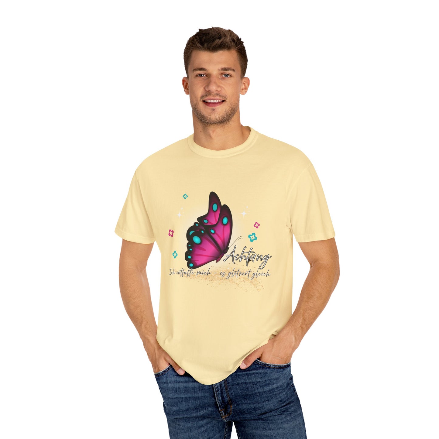 Achtung ich glitzere gleich... T shirt