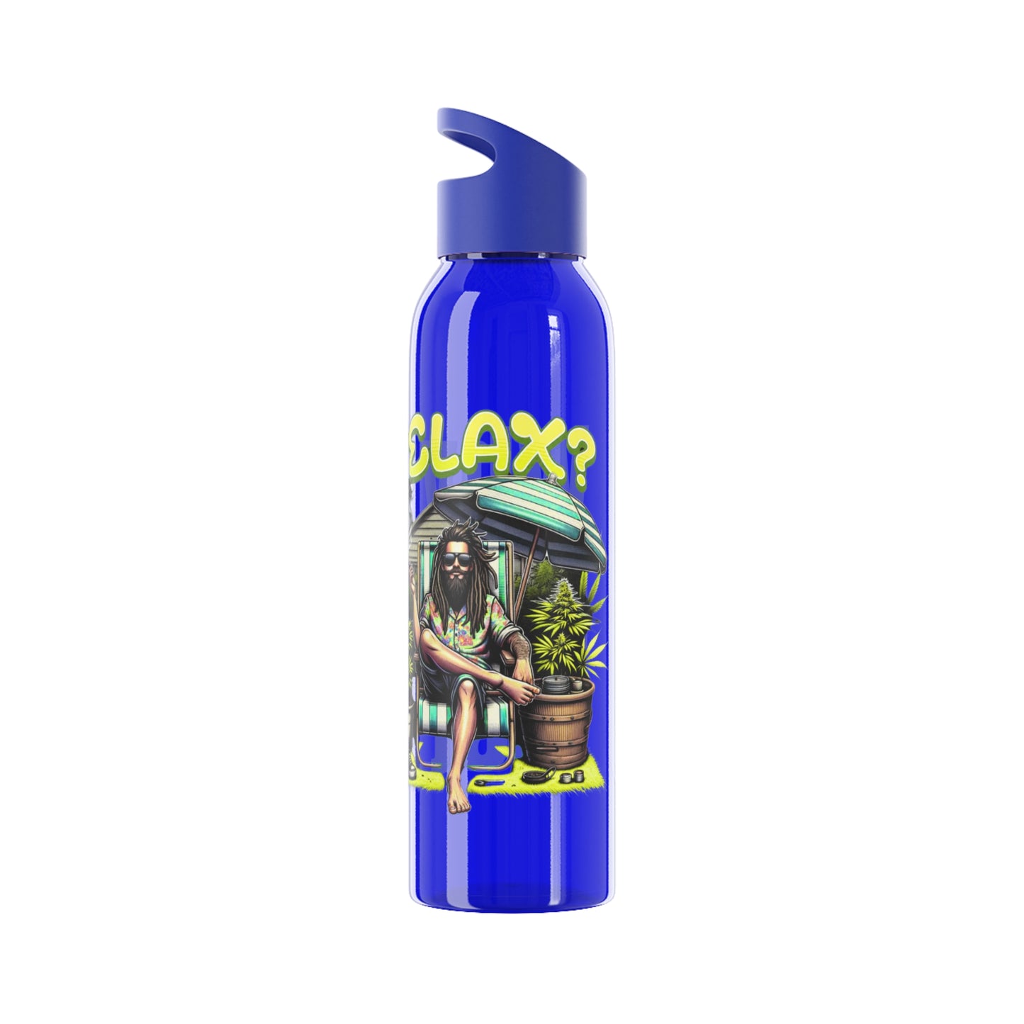 Chic Water Bottle -Wasserflasche Why not just relax