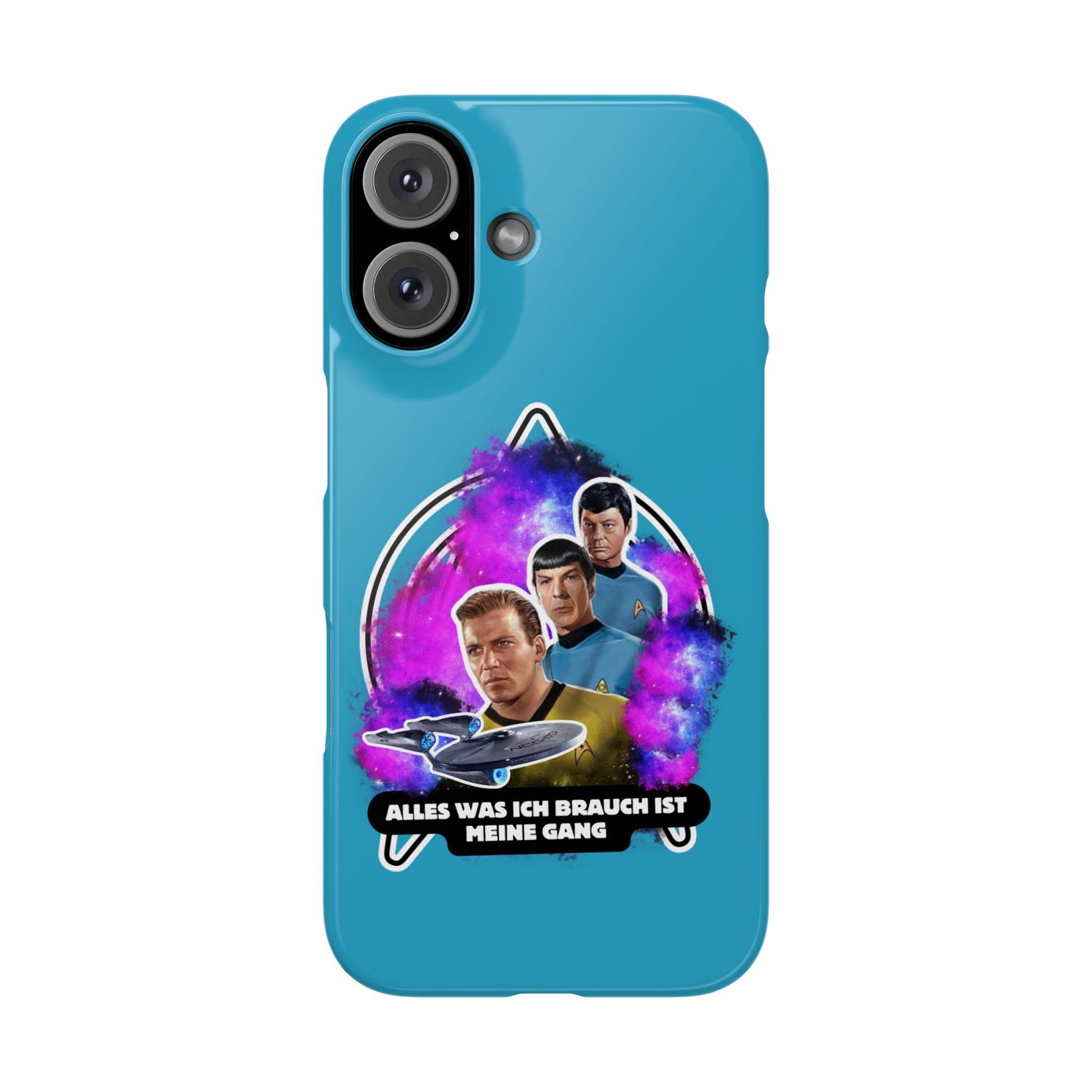 Handyhülle - Star trek Slim Phone Cases "Alles was ich brauch ist meine Gang", Star Trek