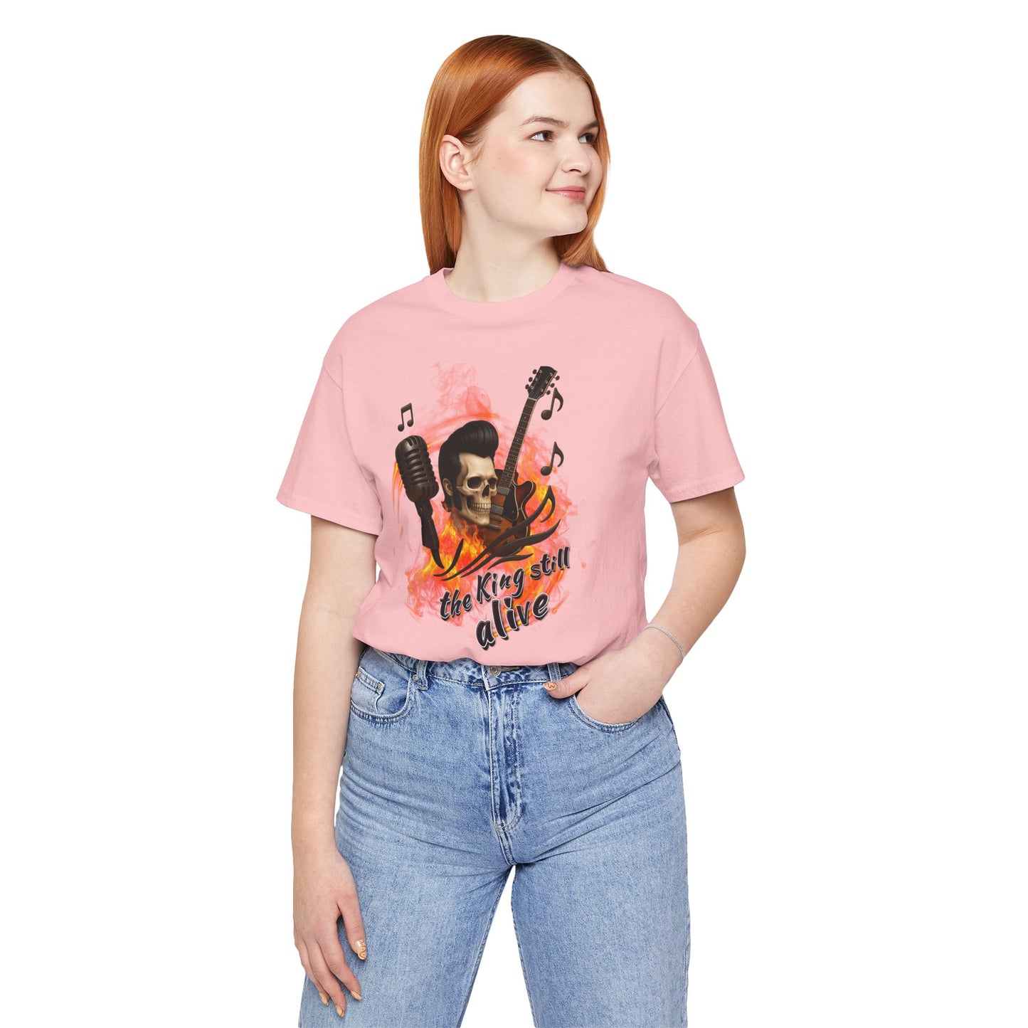 Music Vibes Unisex Jersey Tee - 'The King Still Alive' Graphic T-Shirt