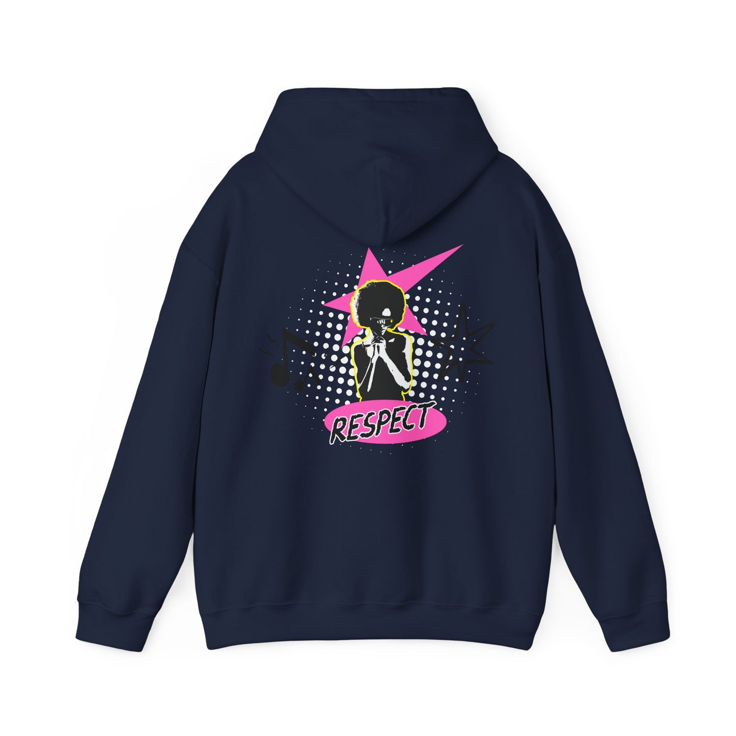 Respect Unisex Hooded Sweatshirt, Streetwear Hoodie