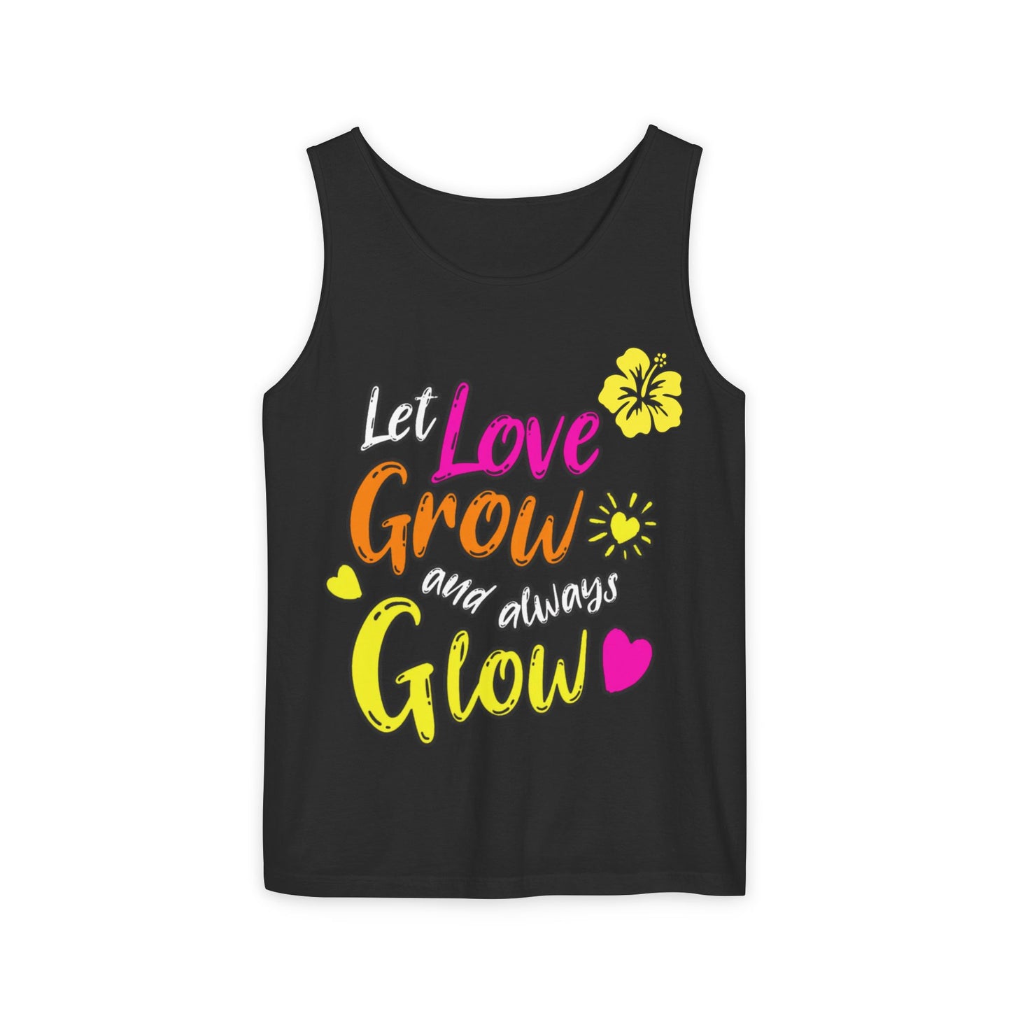 Tank Let Love Grow ... , Motivational Workout Shirt