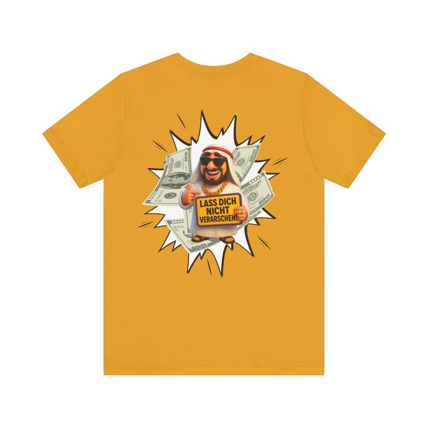 Bitcoins Dubai - Rosarote Welt - lass dich nicht verarschen T - Shirt