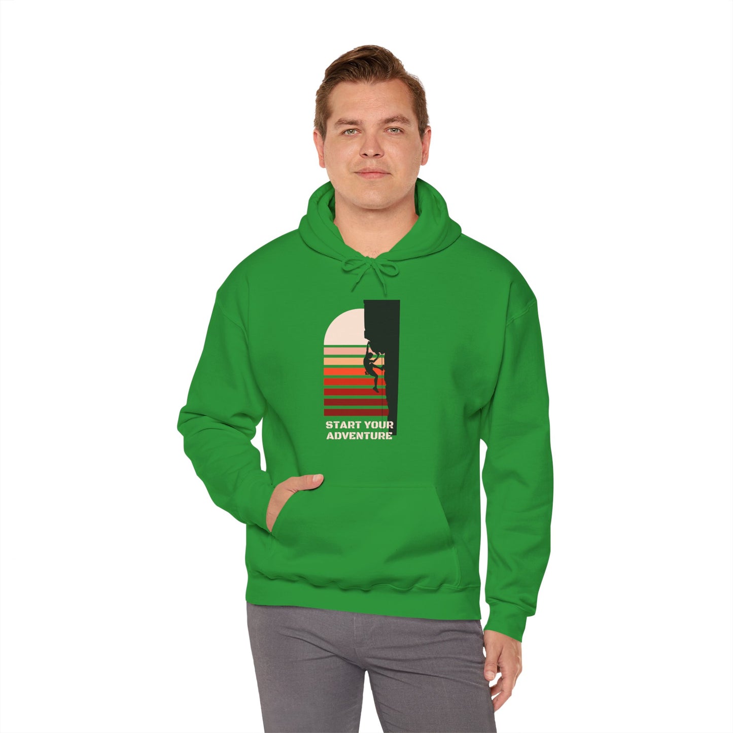 Unisex Pullover Hoodie Start your Adventure