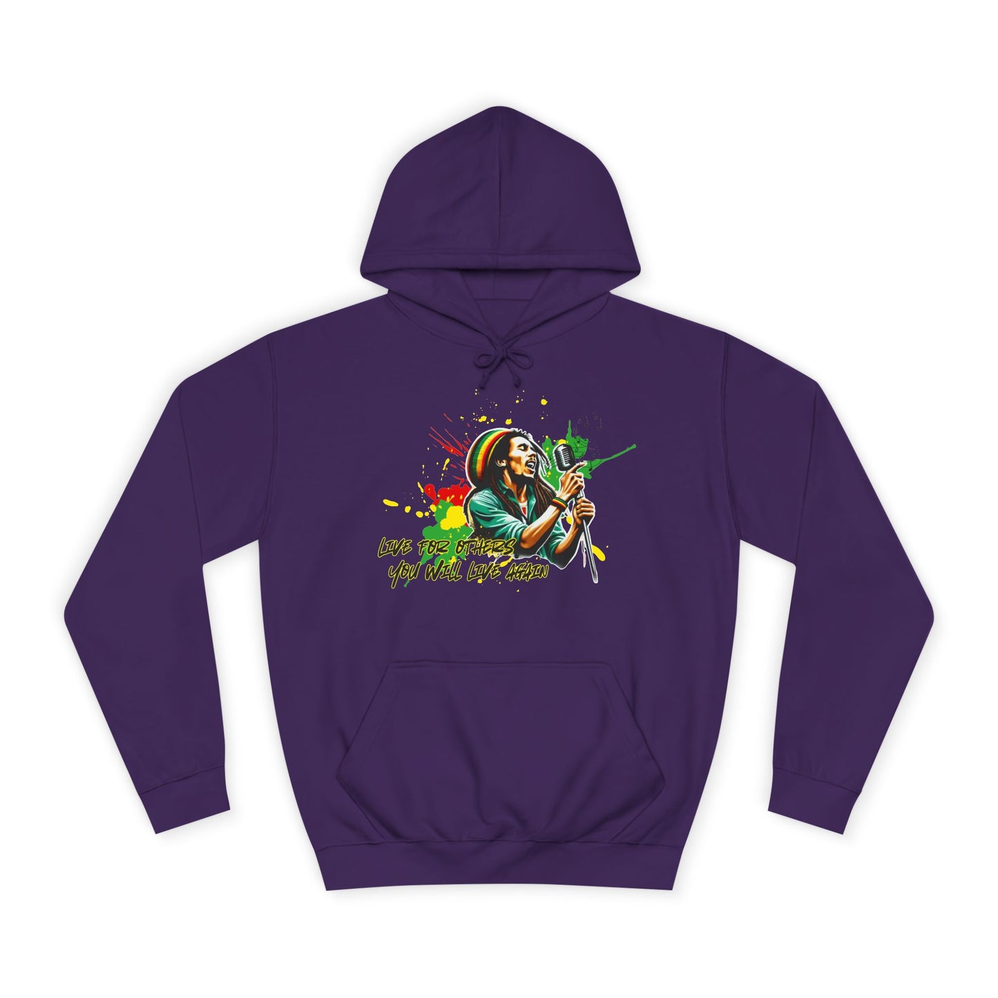 Live for others B o b M a r l e y Hoodie
