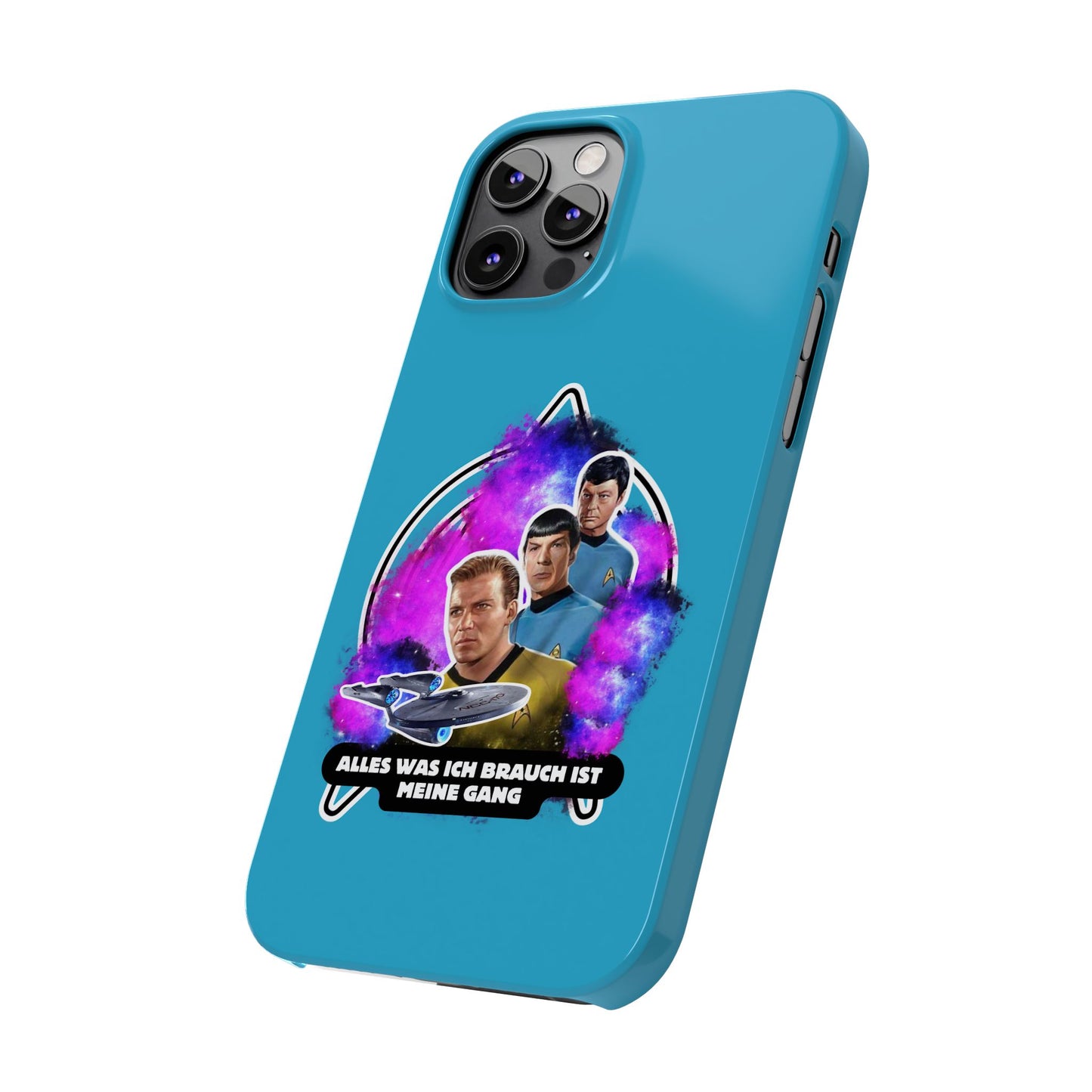 Handyhülle - Star trek Slim Phone Cases "Alles was ich brauch ist meine Gang", Star Trek