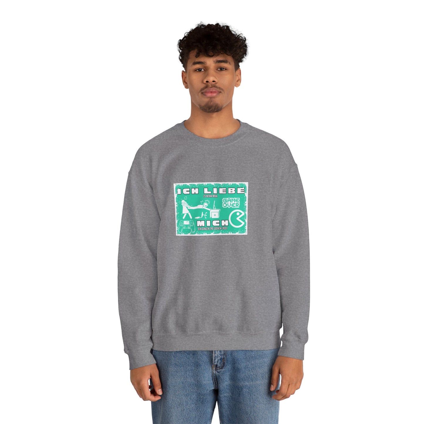 Ich liebe zocken Sweatshirt