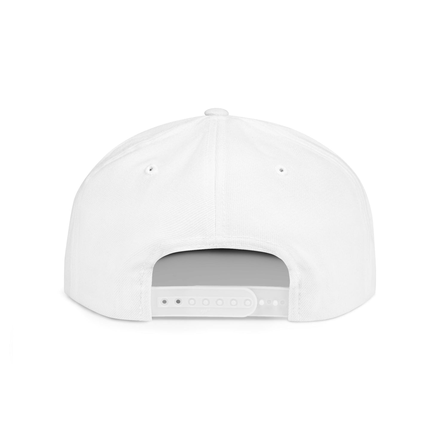 Oldschool Vibes Flat Bill Snapback Cap | Retro Style Hat for Casual Wear