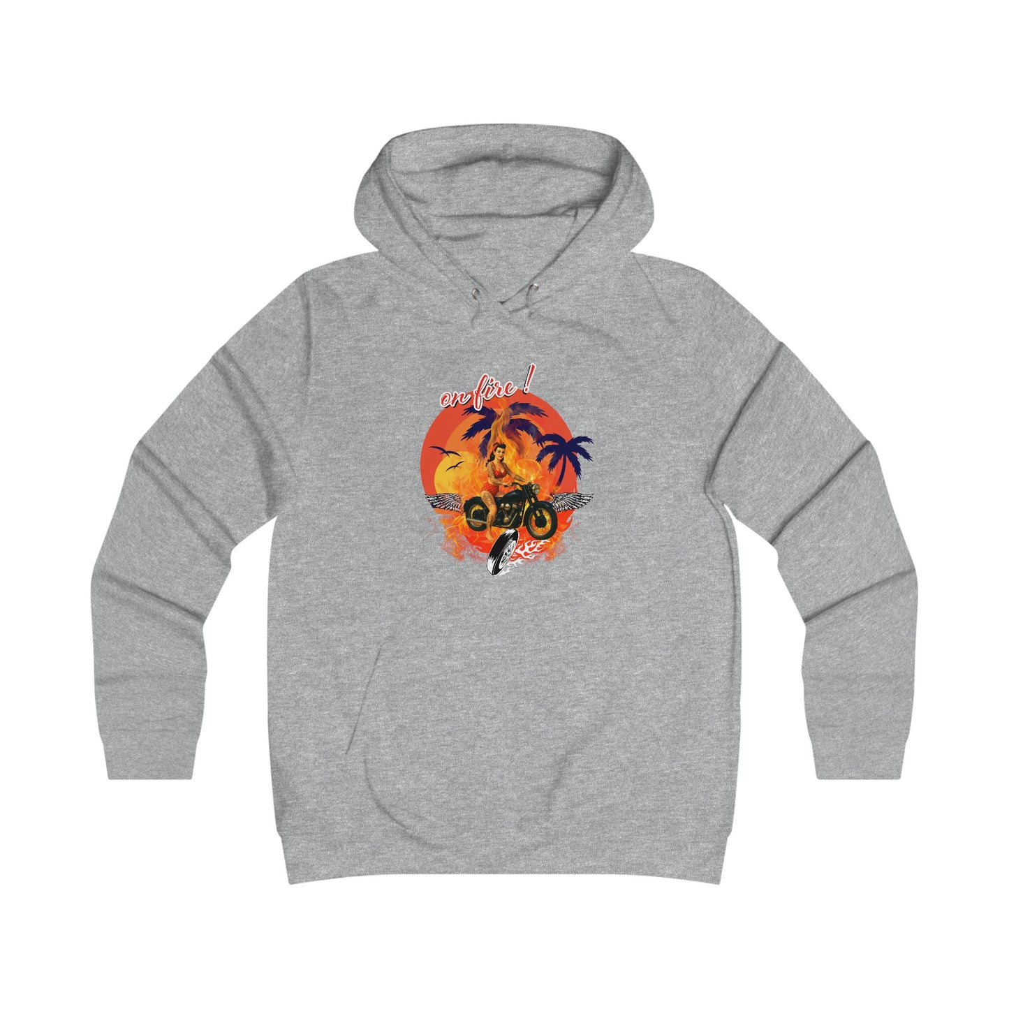 Hoodie Rockabilly, Beach Vibe Pullover,