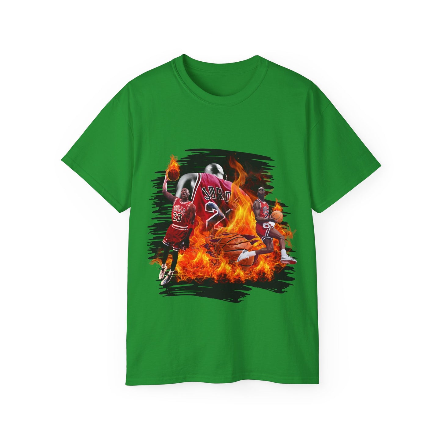 Basketball Jordan, Cool Sports Shirt, Unisex Cotton T-Shirt