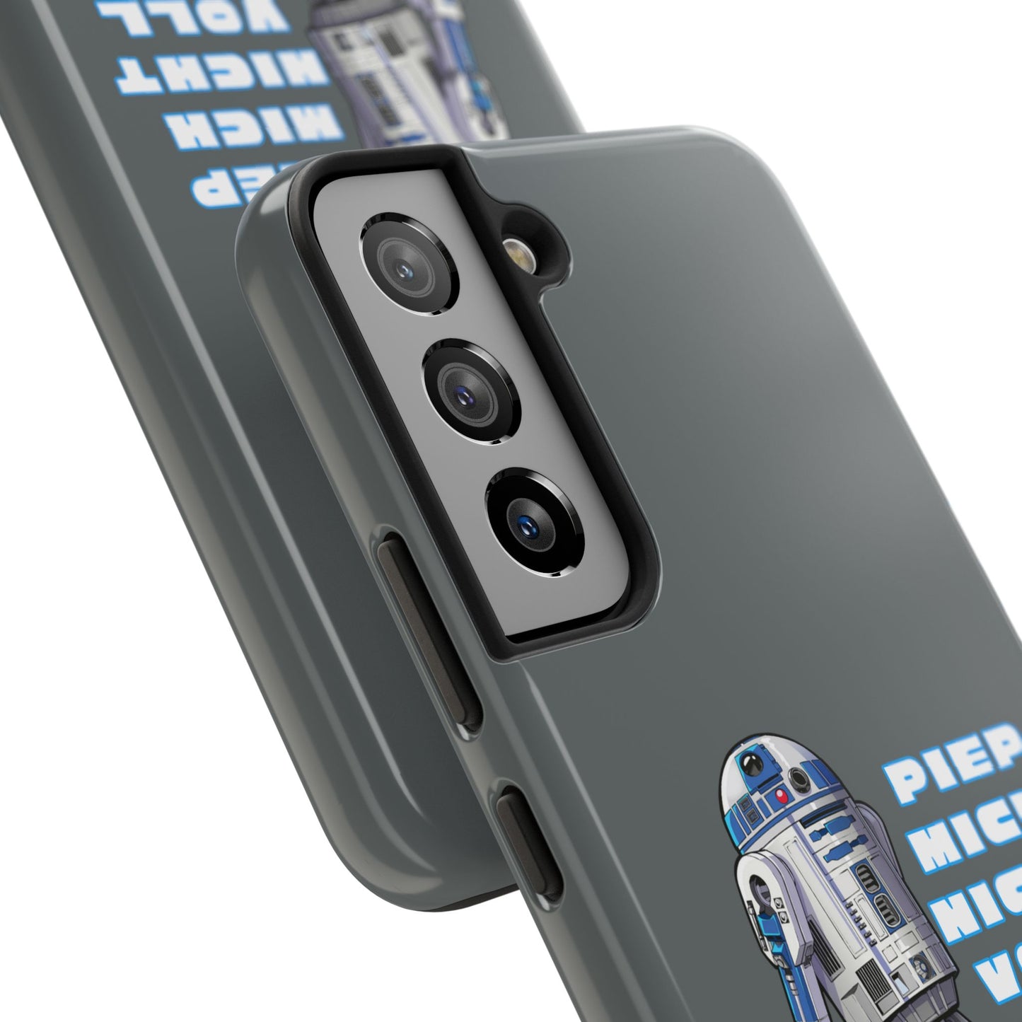 Tough Phone Case - R2-D2 Design with "PIEP MICH NICHT VOLL"