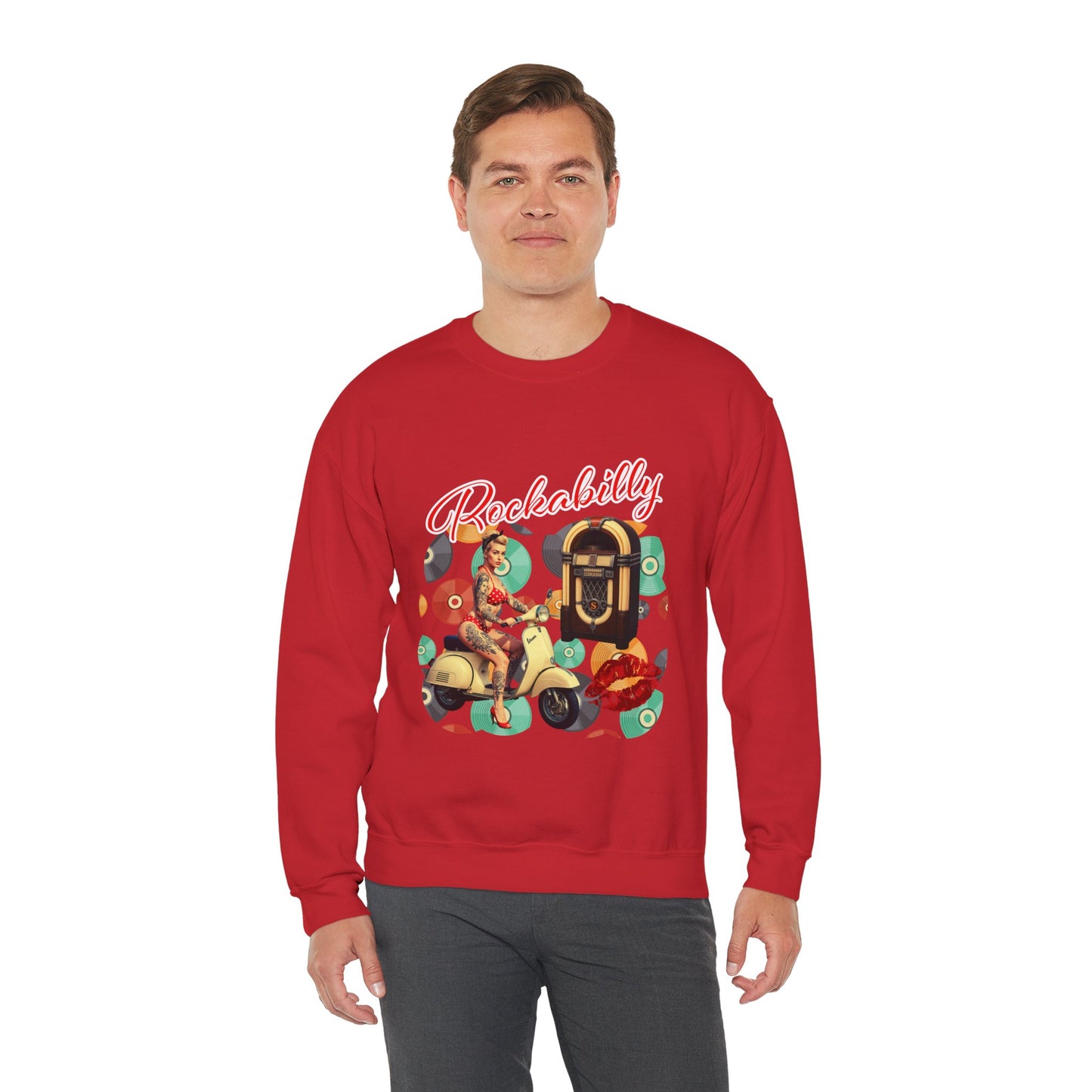 RockabillyHeavy Blend Sweatshirt | Vintage vibe