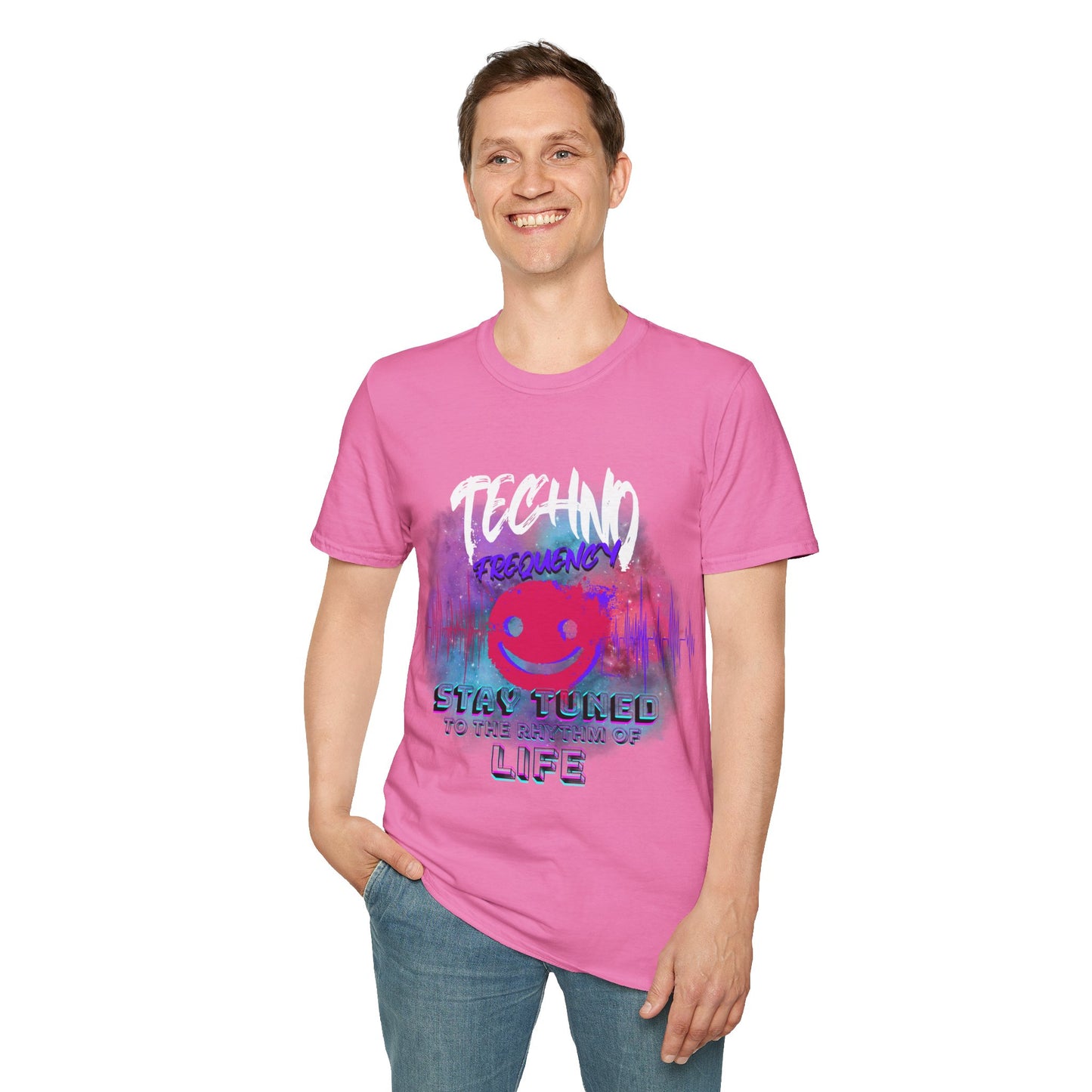 Techno Vibe Unisex T-Shirt | Stay Tuned to the Rhythum of Life
