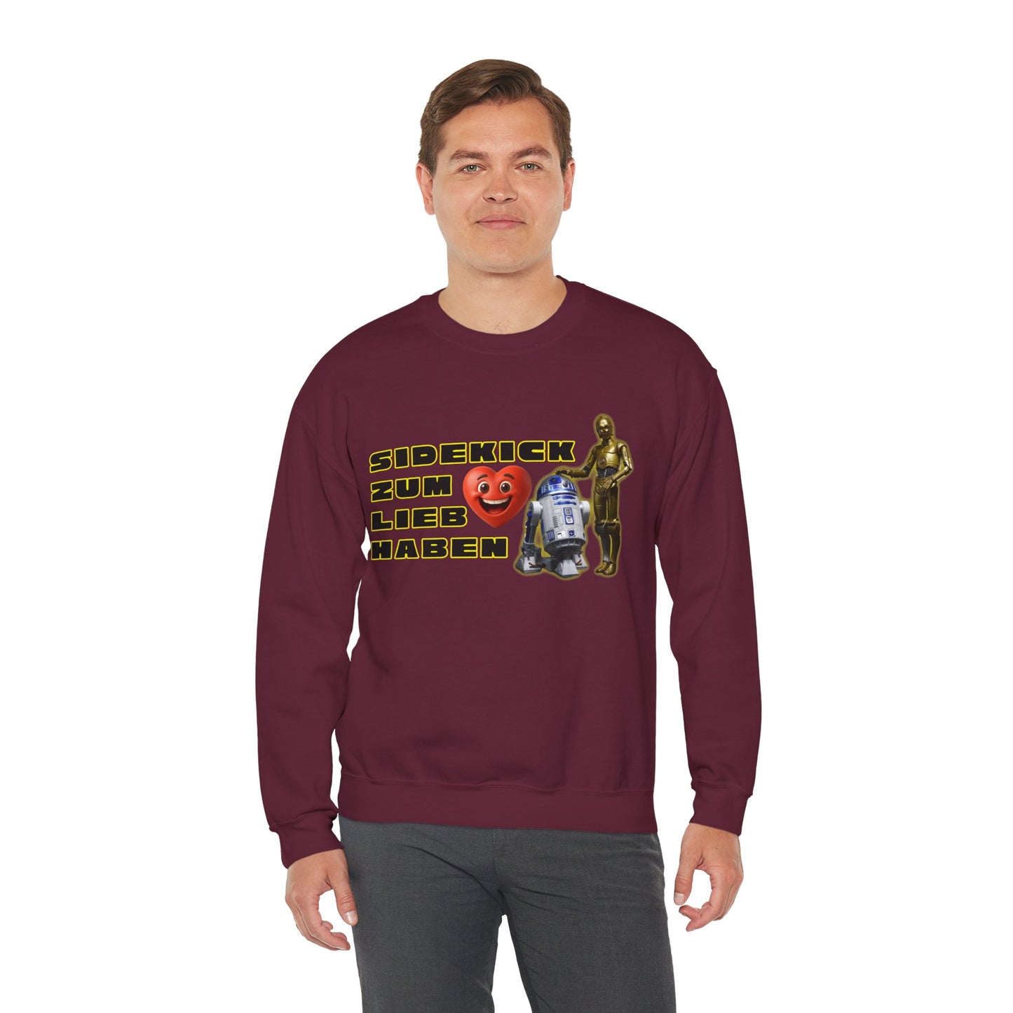 Star Wars Inspired Crewneck Sweatshirt - 'Sidekick zum Lieb Haben'
