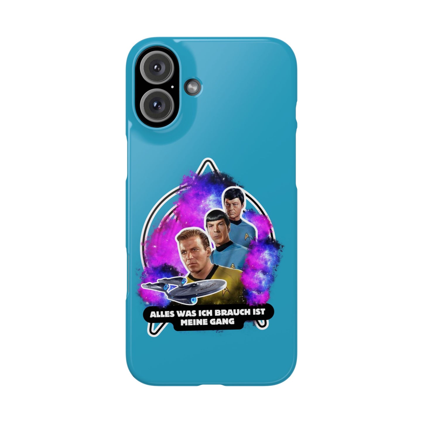 Handyhülle - Star trek Slim Phone Cases "Alles was ich brauch ist meine Gang", Star Trek