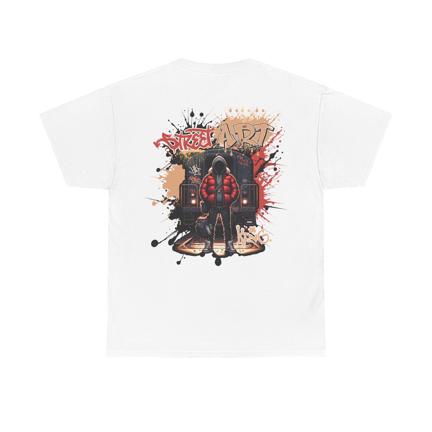 Urban Street Art Tee, Graphic T-Shirt, Casual Wear, Artistic Gift, Street Style Top, Hip-Hop Fashion Shirt Unisex - Graffiti
