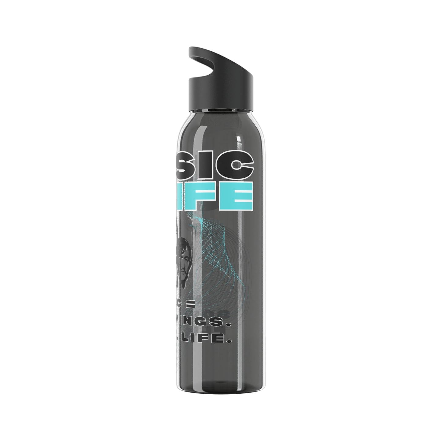 Stylish Music Water Bottle - Wasserflasche - Beatles Style Music is life