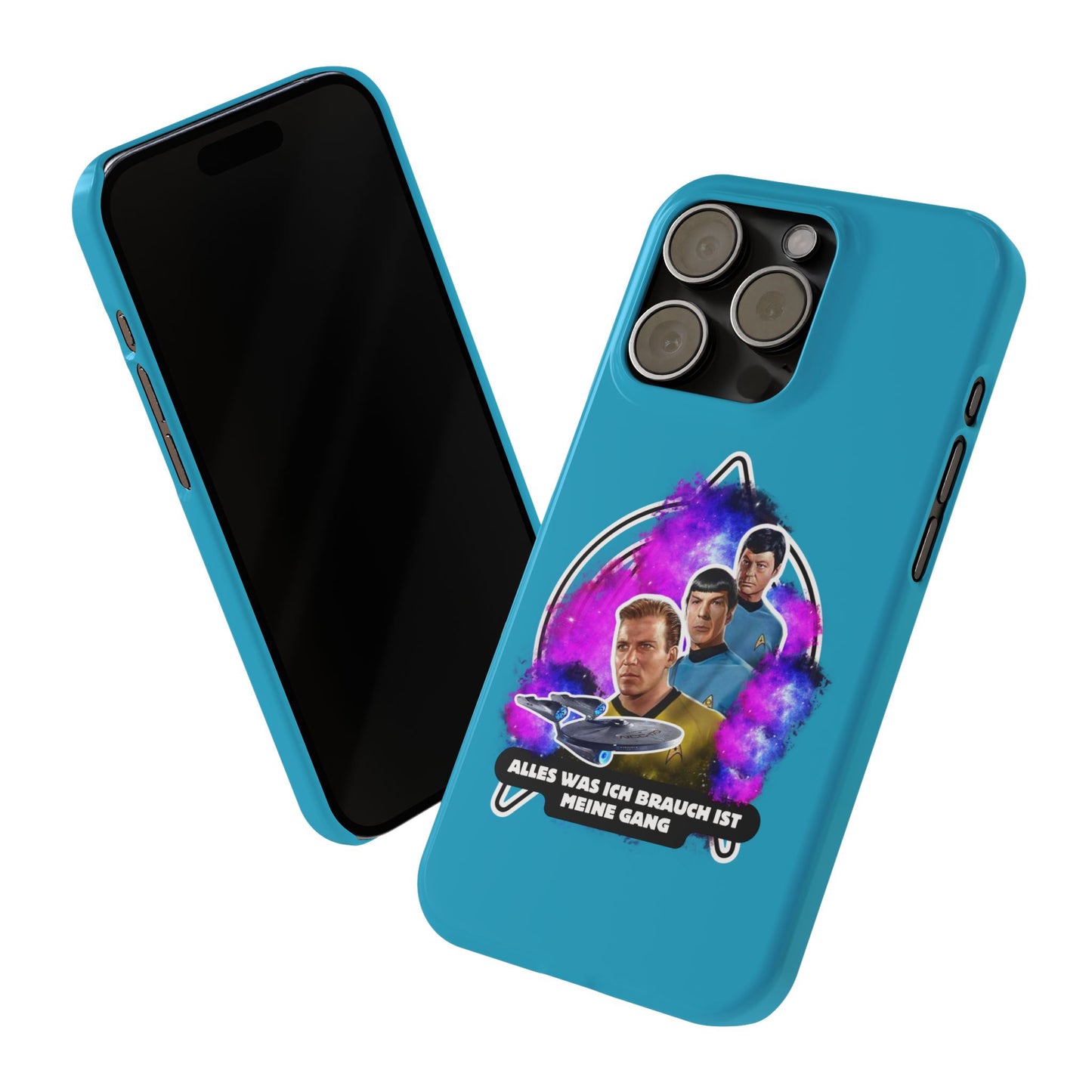 Handyhülle - Star trek Slim Phone Cases "Alles was ich brauch ist meine Gang", Star Trek