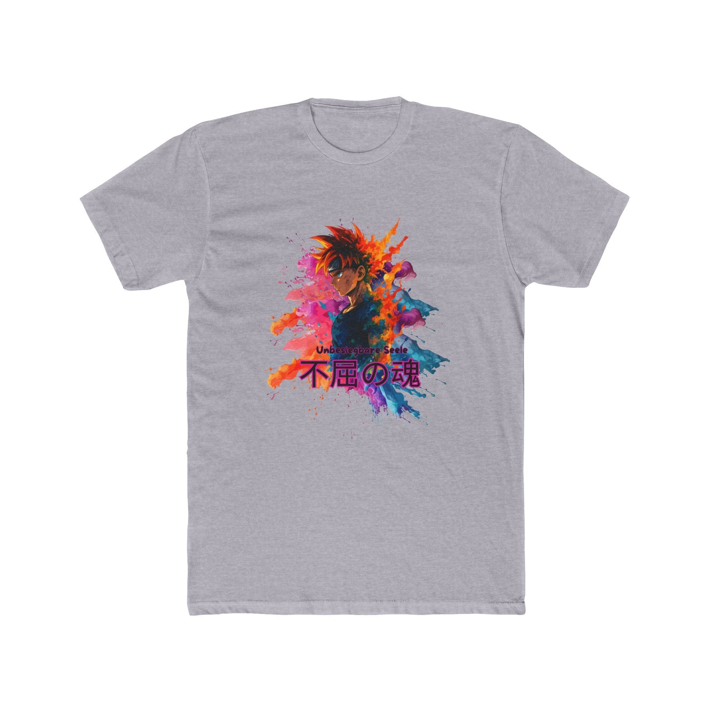 Vibrant Anime Art Unisex Cotton Crew Tee