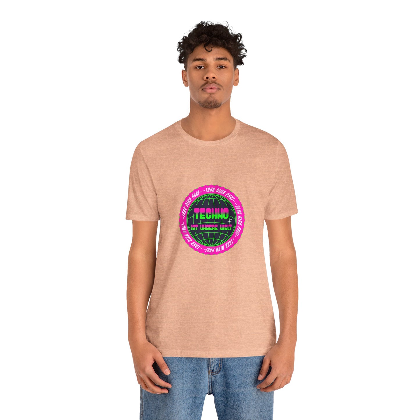 Tanz dich frei - Retro Techno Vibe Unisex Tee, Dance Party Shirt, Gift for Ravers, Festival Fashion,