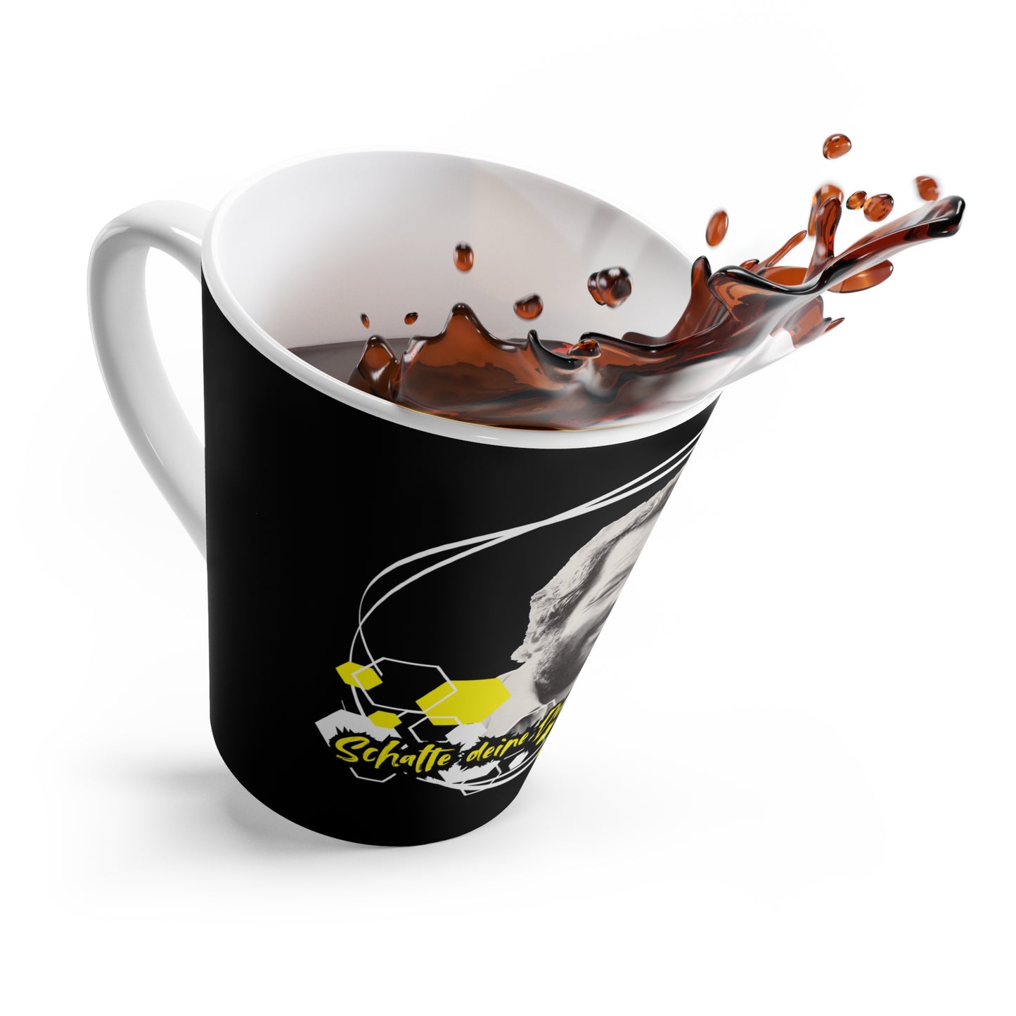 Funny Latte Mug Bud Spencer - 'Turn On Your Thinking Marble' Coffee Cup