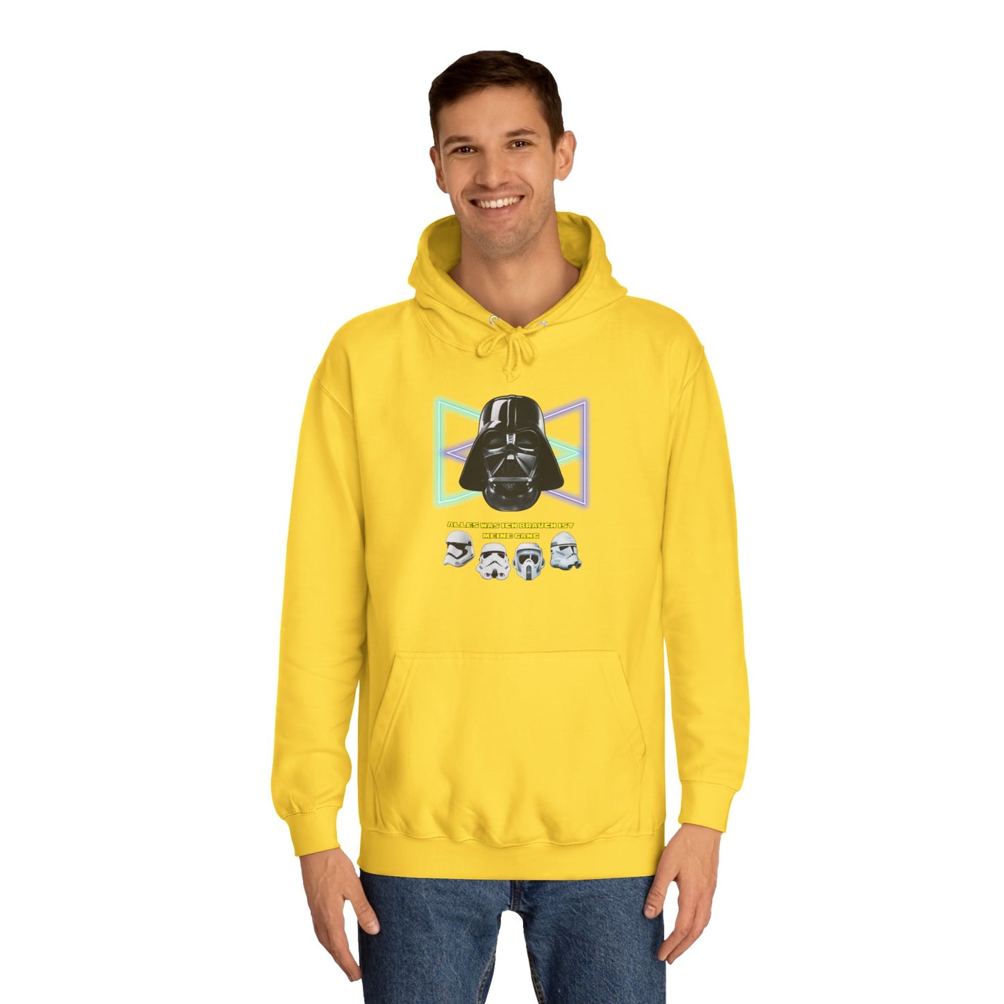 Star Wars unisex Hoodie - Darth Vader - Alles was ich brauch ist meine Gang - beidseitig bedruckt