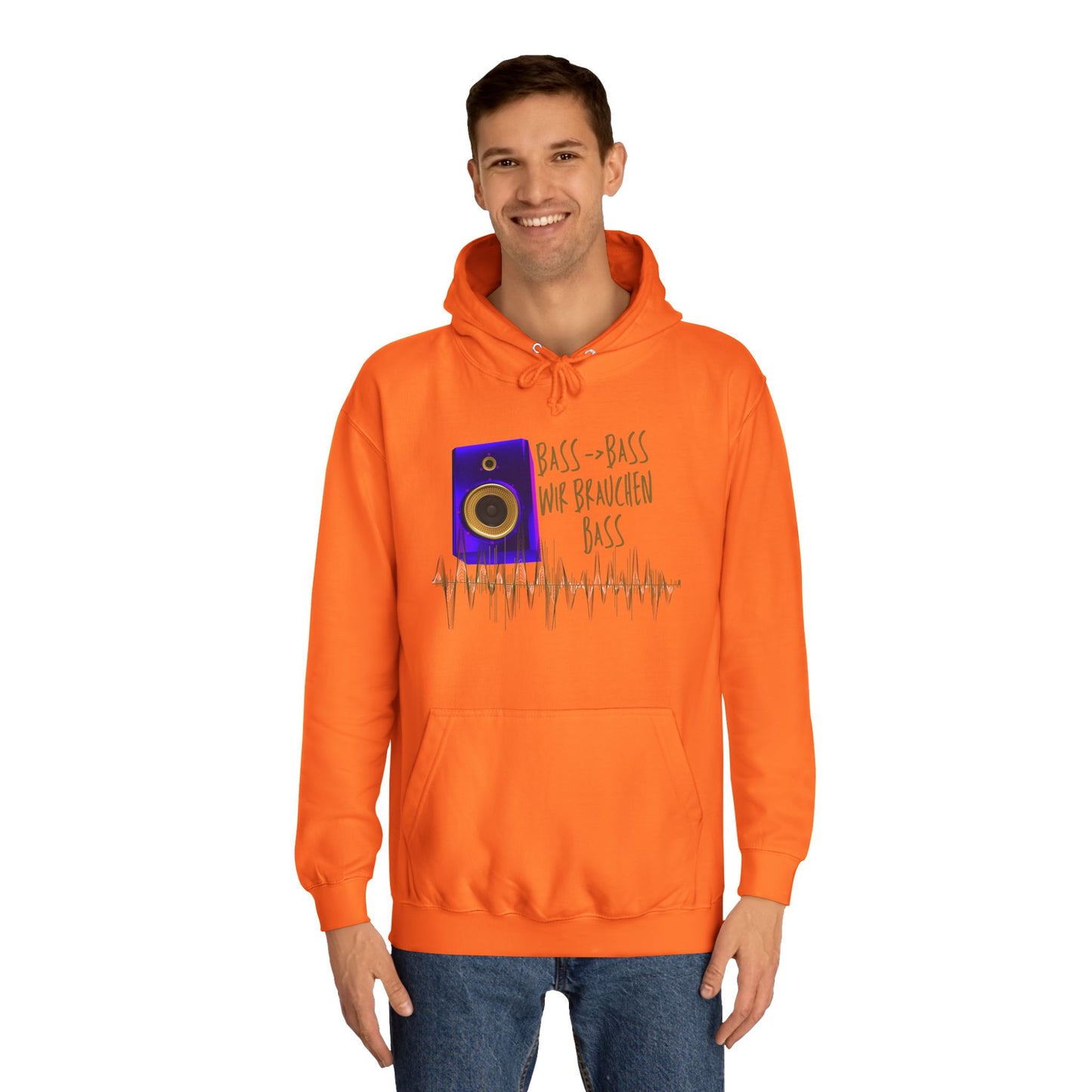 Bass, Bass wir brauchen Bass! Audio Vibes Hoodie | Unisex