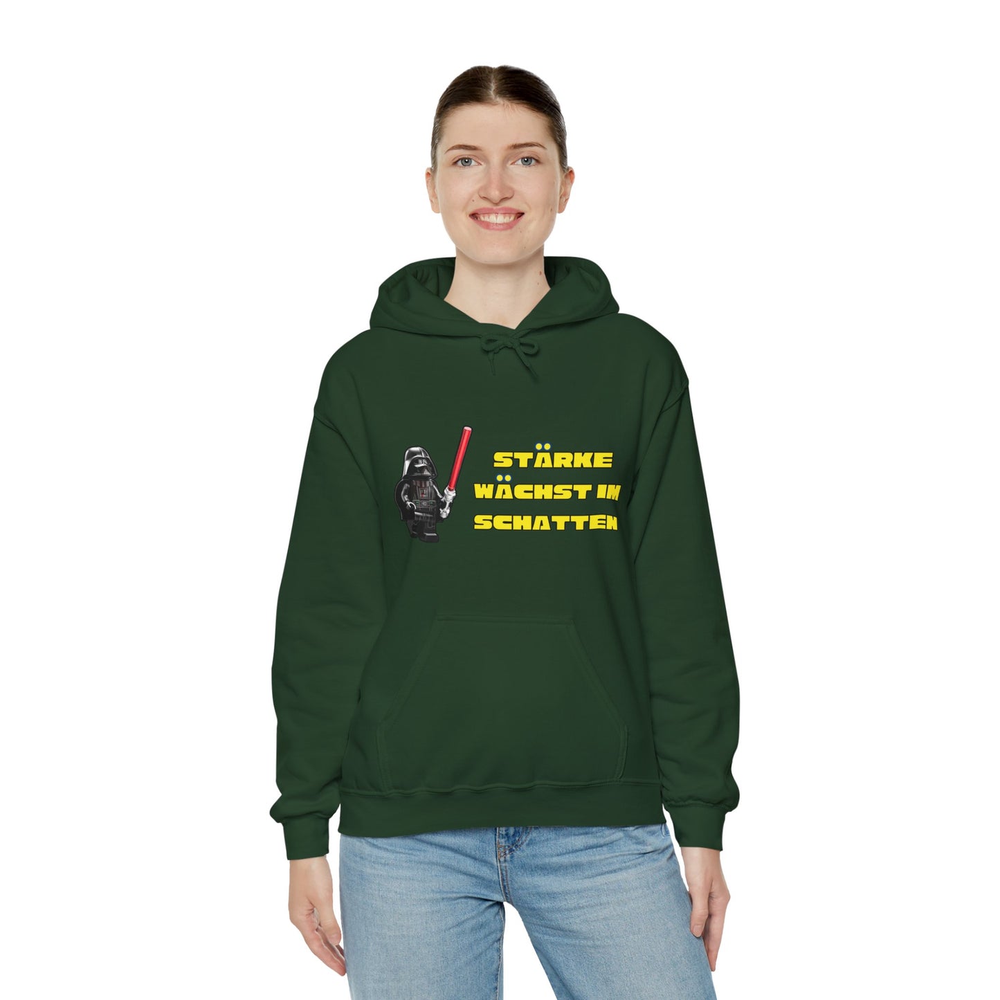 Darth Vader Inspired Hoodie - "Strength grows in the shadows"