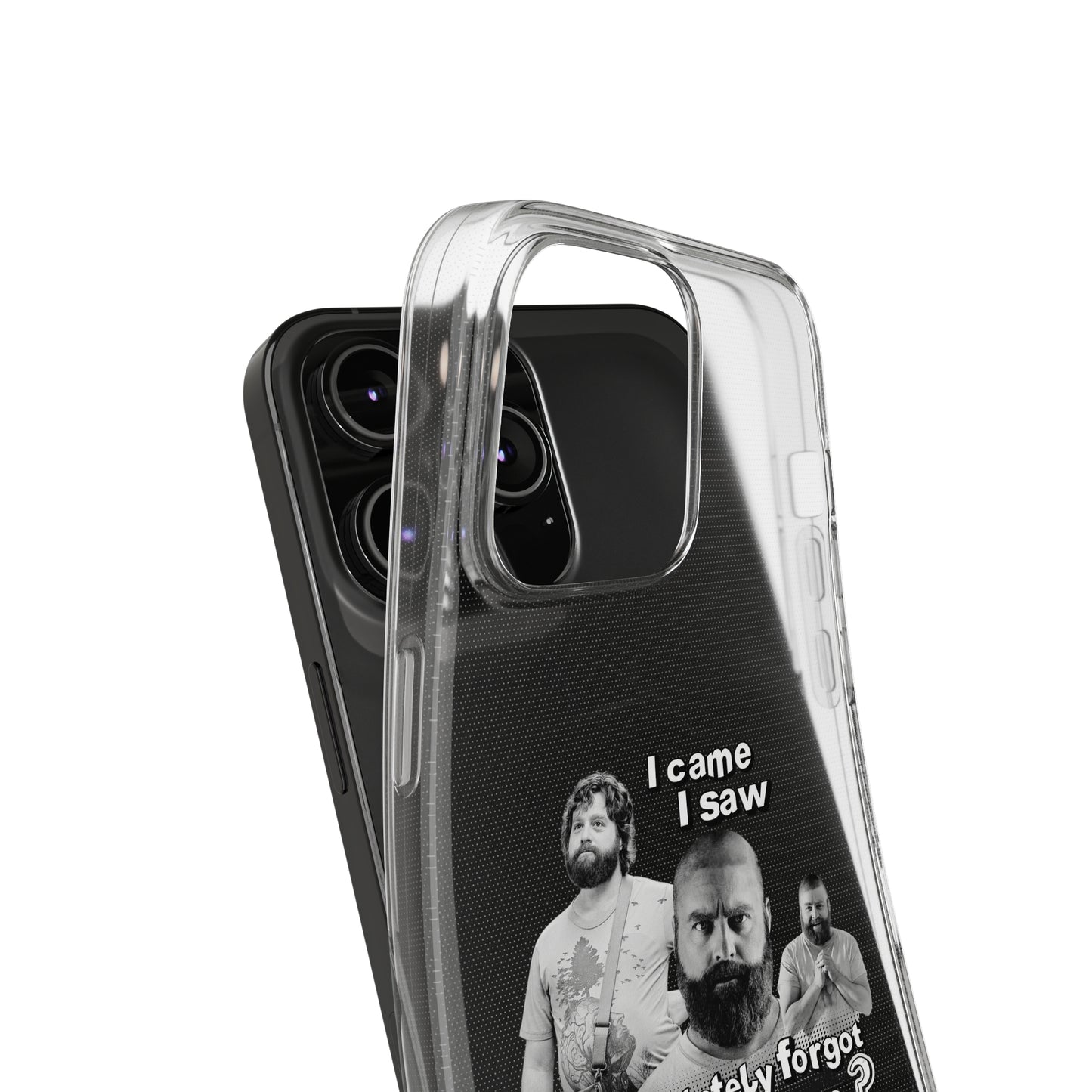 I Came, I Saw & Forgot, Alan Hangover - Funny Phone Case - Handyhülle -
