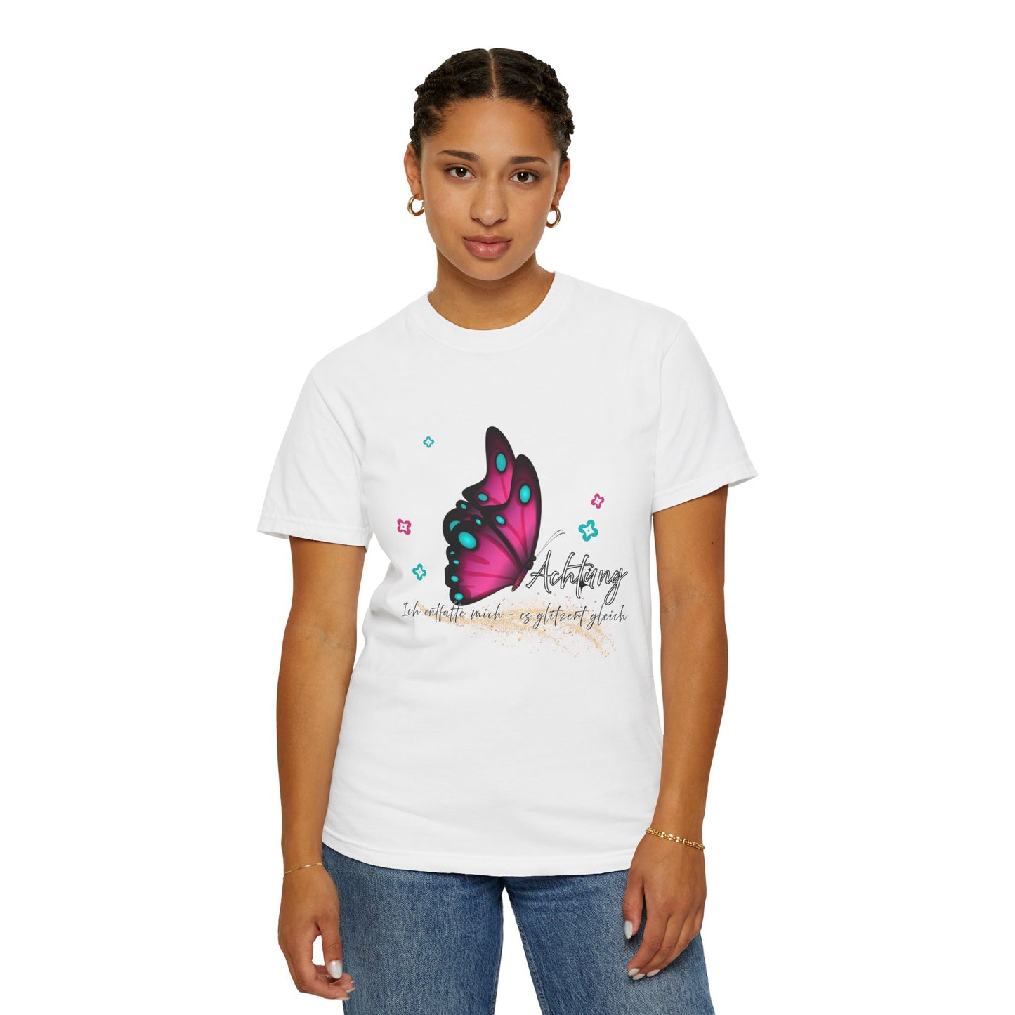Achtung ich glitzere gleich... T shirt