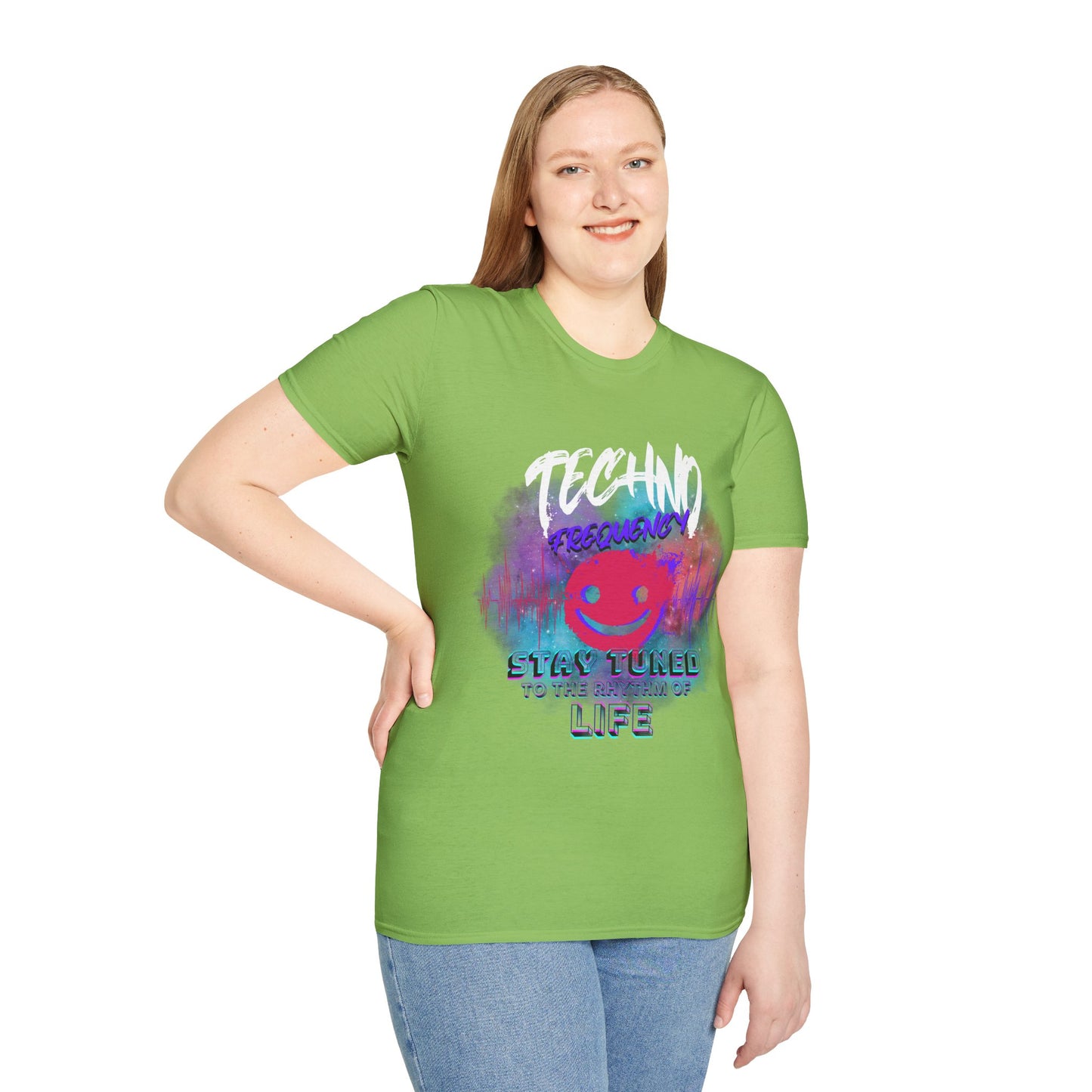Techno Vibe Unisex T-Shirt | Stay Tuned to the Rhythum of Life