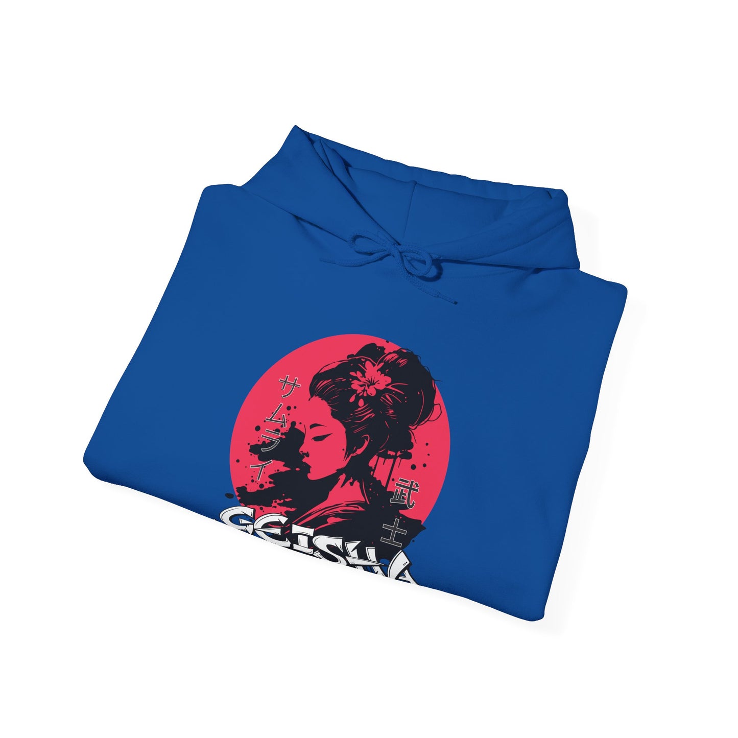 "Geisha Inside"Fleece Hoodie, Cozy