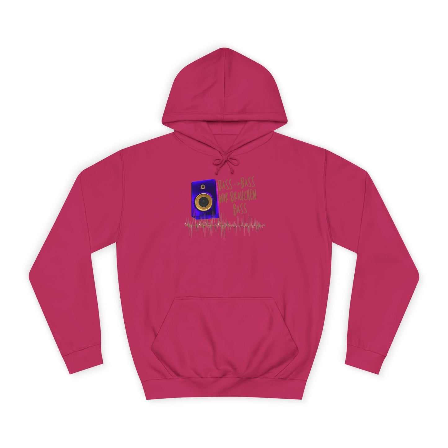 Bass, Bass wir brauchen Bass! Audio Vibes Hoodie | Unisex