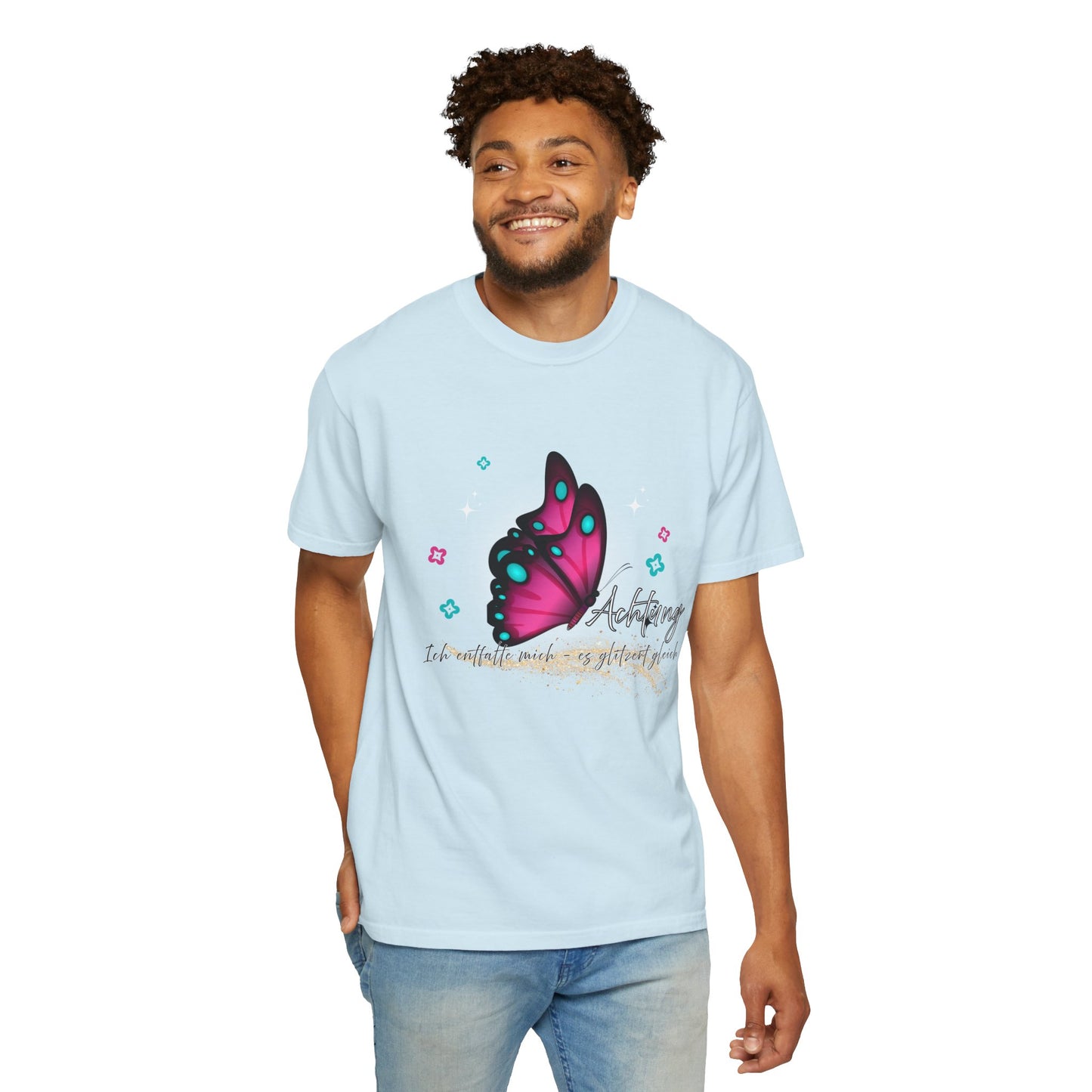 Achtung ich glitzere gleich... T shirt