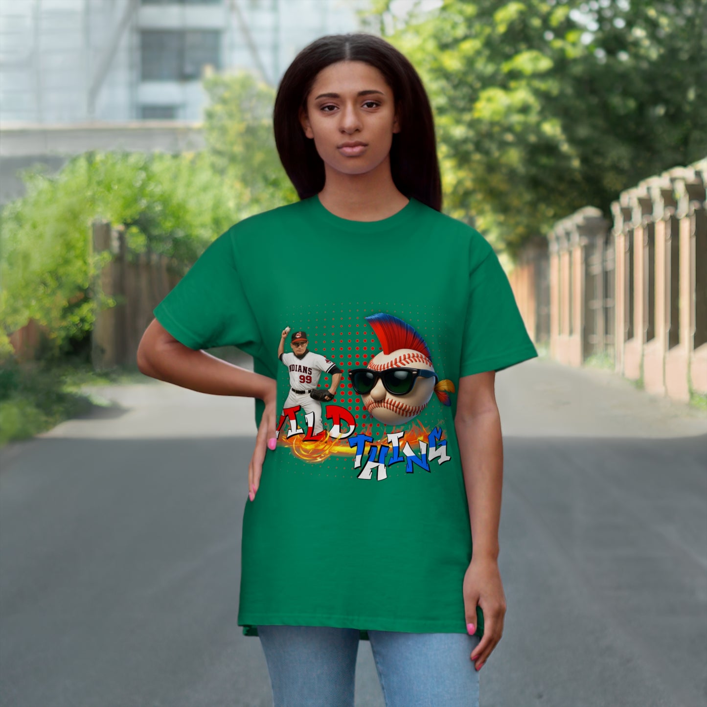 Charlie Sheen Wild Thing - Baseball Fan T-Shirt