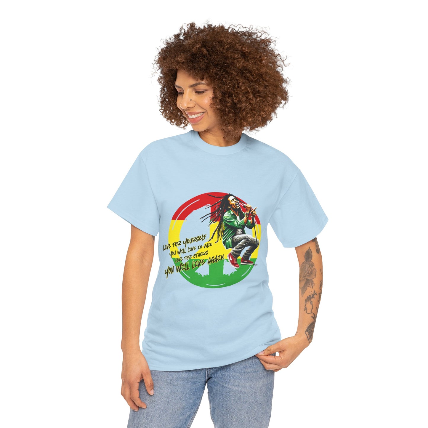 B o b M a r l e y Unisex T shirt - Raggae