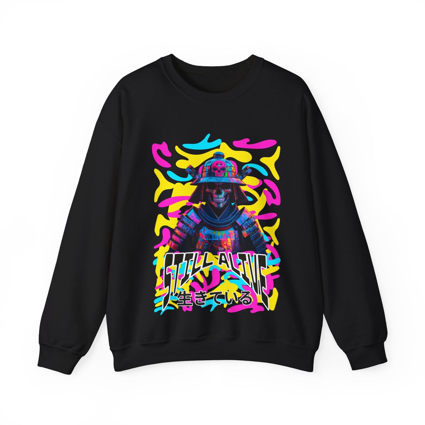 Samurai Still alive Sweatshirt - mit Japanischer Schrift