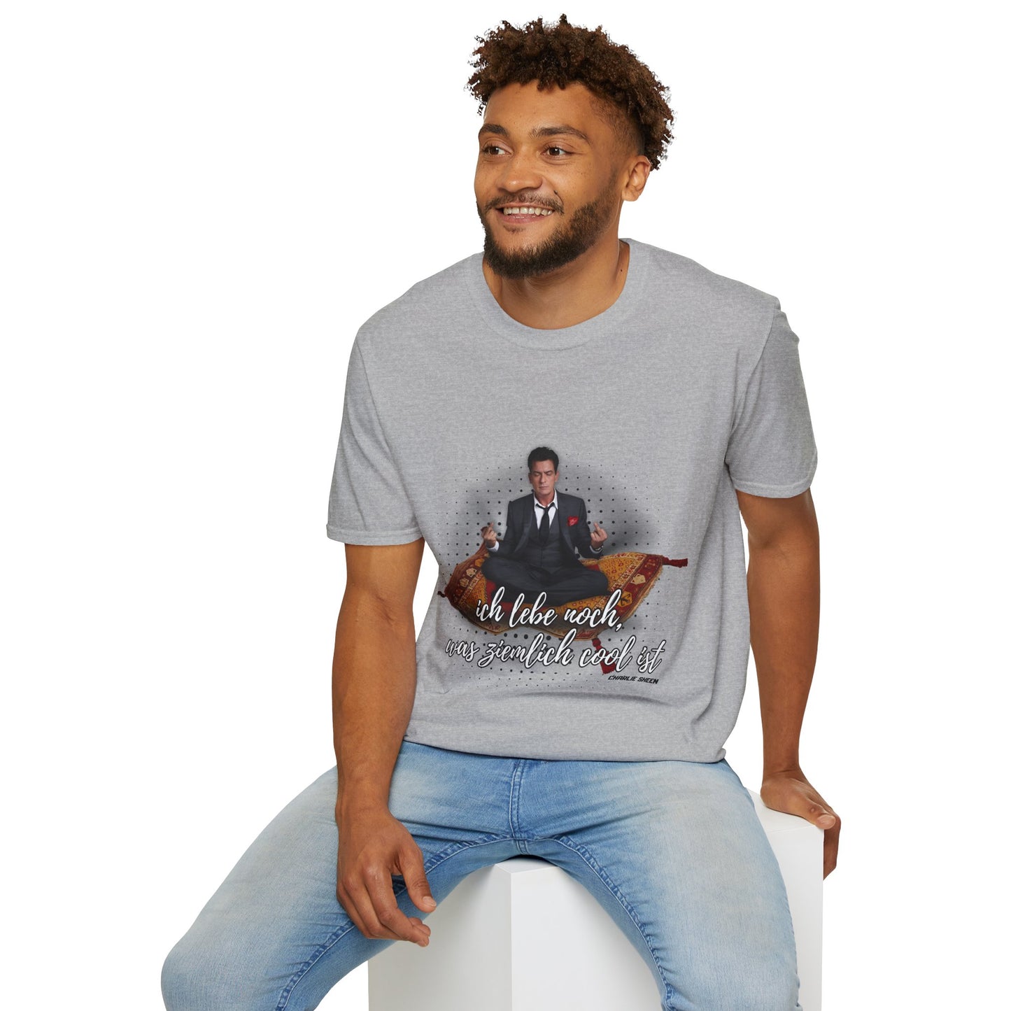 Ich lebe noch! T-Shirt Charlie Sheen
